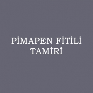 Fitil Lastiği Tamiri